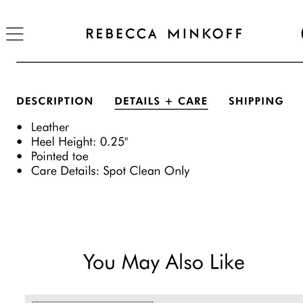 Rebecca Minkoff Milan Black and Gold Studded Mary Jane Pointed Toe Flats - Picture 11 of 12